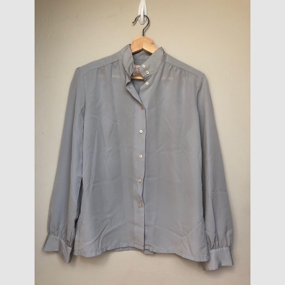Vintage Pendleton~ sheer button down blouse - Picture 1 of 6
